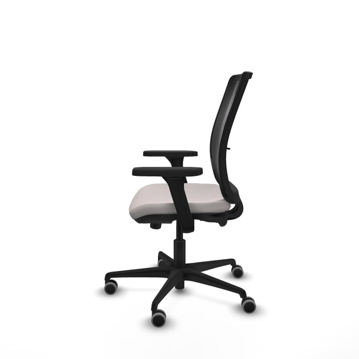 PIQUERAS Y CRESPO Silla de oficina Haches con mecanismo Sincro/Traslack Blanco y Negro PIQUERAS Y CRESPO Silla de oficina Haches con mecanismo Sincro/Traslack Blanco y Negro