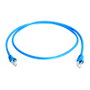 TELEGÄRTNER Patch cord S/FTP Cat 6a 0,25m Azul RJ45