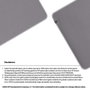 HP Alfombrilla de escritorio 200 Sanitizable, Gris