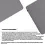 HP Alfombrilla de escritorio 200 Sanitizable, Gris, 700 x 300 mm