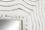 DKD Home Decor Espejo Scandi Blanco 2.5 x 178 x 89 cm con Dimensiones de Espejo Interno 61x152 cm