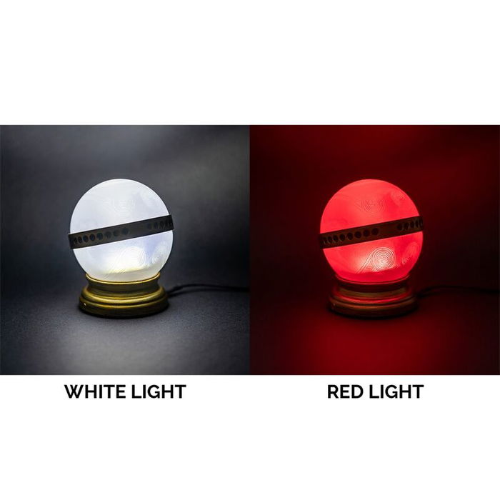 ERIK Lampara Recordadora Harry Potter 11,2x9,2cm 2 Modos de Luz Blanca o Roja Botón Táctil ABS