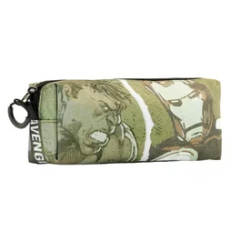 Marvel Los Vengadores Estuche Portatodo Cuadrado FAN Shout Verde Militar