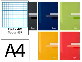 Liderpapel Scriptus Libreta A4 48 hojas 90gr rayado nº46