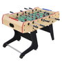 Ociotrends Futbolín Plegable 137x74.5x86 cm MDF 2 Jugadores Edad 8+