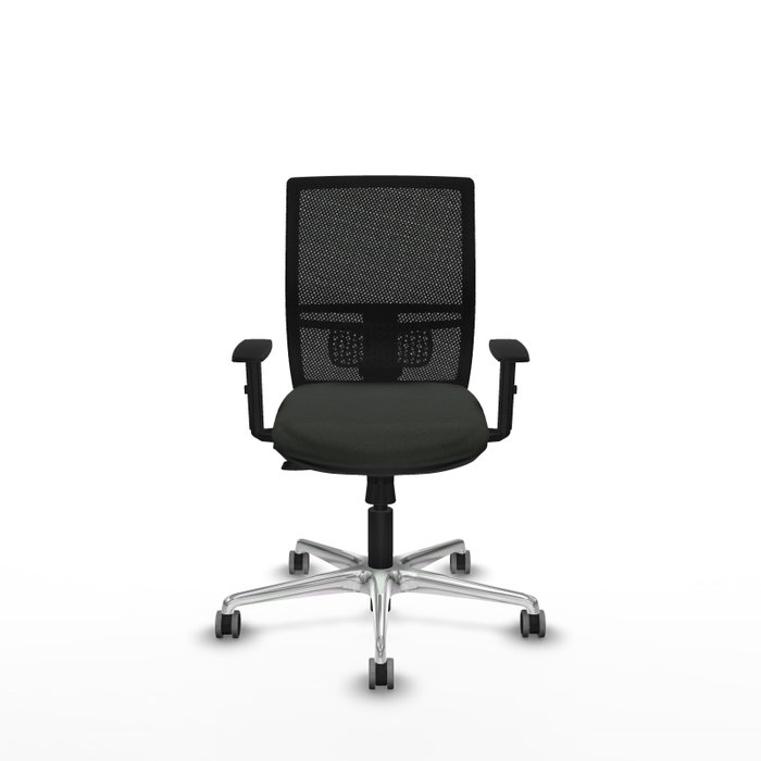 PIQUERAS Y CRESPO Silla de oficina Yunquera con mecanismo Sincro/Traslack Negra PIQUERAS Y CRESPO Silla de oficina Yunquera con mecanismo Sincro/Traslack Negra