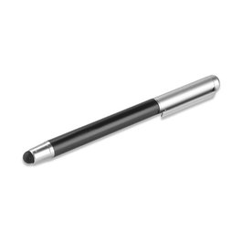 4smarts Stylus 4S466003 - Lápiz Táctil Capacitivo 2en1 Negro/Plata Universal para Tablets y Smartphones de Amazon, Apple, Samsung, Huawei, Xiaomi y Más