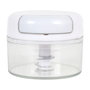Cook Concept Picadora Manual Mini con Cuchillas de Acero Inoxidable, 2 Cuchillas Incluidas