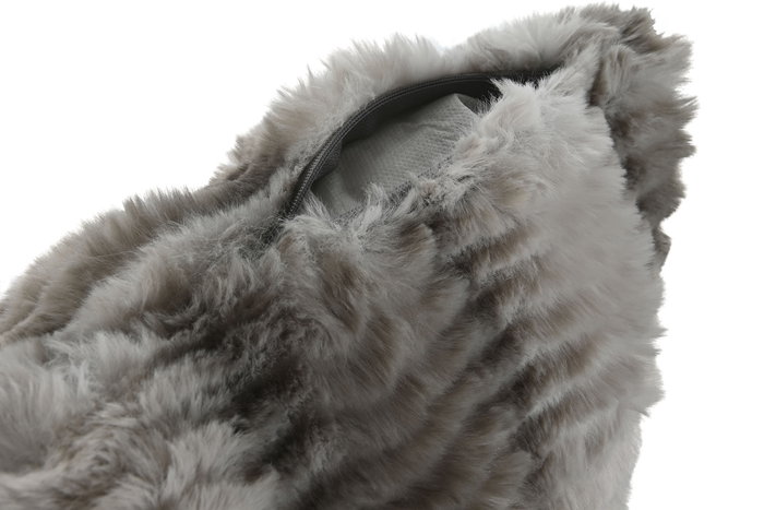 DKD Home Decor Cojin Urban Gris Poliester 45 x 15 x 45 cm