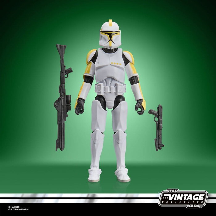Hasbro Star Wars Vintage Collection Figura Clone Trooper Commander 10 cm