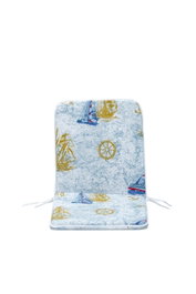 Hanah Home Aspendos 3 Cojín para Silla, 100% Silicona, Multicolor, 45x90x3.5 cm, Resistente a la Intemperie, Ideal para Jardín y Exterior