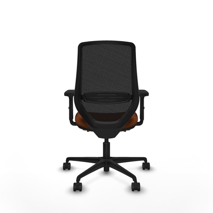 PIQUERAS Y CRESPO Silla de oficina Mardos con mecanismo Sincro/Traslack Marrón/Negro