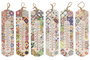 DKD Home Decor Termómetro de Gres con Azulejos y Acabado Dorado