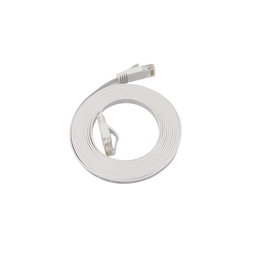MicroConnect Cable de Red CAT6a U/UTP Plano 1m Blanco