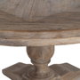 Ixia Mesa de Comedor de Madera de Pino 140 x 140 x 76 cm