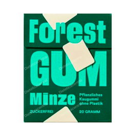FOREST GUM Chicle Sabor Menta 20Gr. Vegan