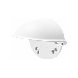Hanwha Techwin Wetterschutzdach SBV-120WCW, Techo de Protección para Cámaras Exterior, Aluminio Blanco, Compatible con Serie QNV
