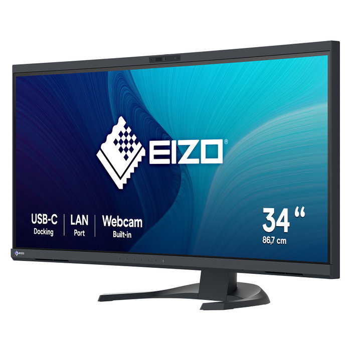 Eizo FlexScan EV3450XC-BK Monitor Curvo de 34.1 pulgadas UltraWide Quad HD