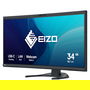 EIZO FlexScan EV3450XC-BK - Monitor Curvo 34.1" (86.6 cm) UltraWide Quad HD 3440x1440, 5 ms, IPS, 21:9, USB-C 94W, HDMI, DisplayPort, Altavoces, Negro