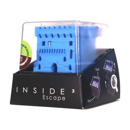 INSIDE 3 Escape: The Dungeon - Juego de Mesa Laberinto 3D, 6 Niveles, Desafío Mental, Rompecabezas de Estrategia y Memoria Espacial, Colección Inside 3, Juegos de Ingenio