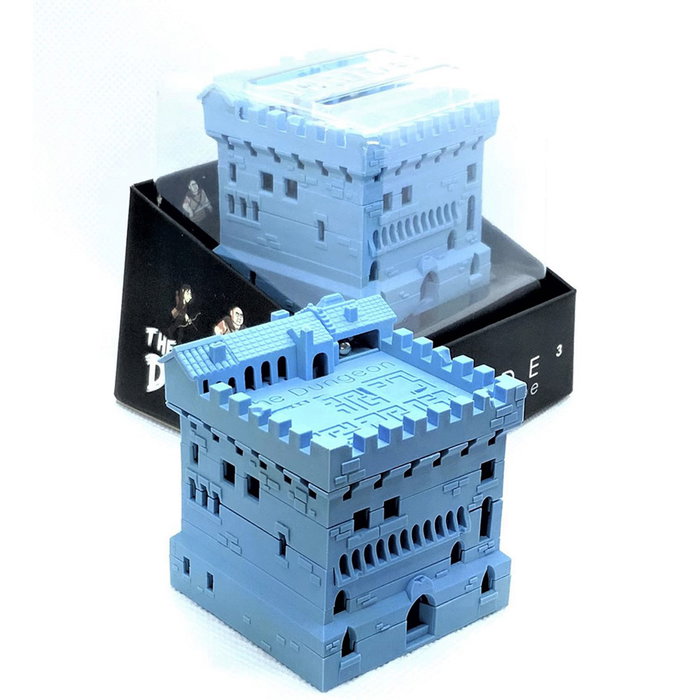 Tranjis Games INSIDE 3 ESCAPE: The Dungeon - Juego de Mesa de Laberinto 3D con 6 Niveles, Puzzle de Habilidad y Orientación Espacial