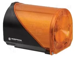 WERMA Señalizador acústico-lumínico Naranja 24VDC