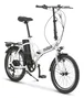 Nilox eBike J1 Pro Blanco Acero 50,8 cm (20目)