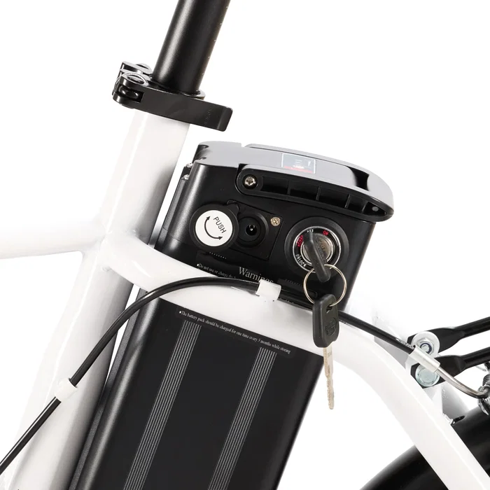 Nilox eBike J1 Pro Blanco Acero 50,8 cm (20目) Nilox eBike J1 Pro Blanco Acero 50,8 cm (20目)