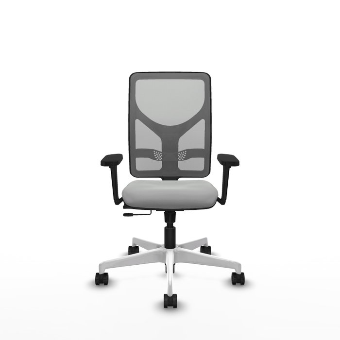 PIQUERAS Y CRESPO Silla de oficina Motilla Gris con mecanismo Sincro/Traslack