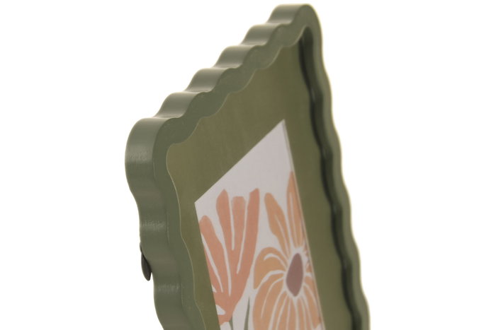 DKD Home Decor Marco de fotos Bridgerton Verde 10x15 MDF