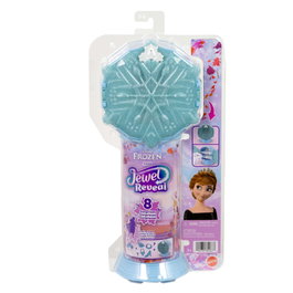 Mattel Disney Frozen 2 Anna Jewel Reveal - Muñeca de moda con accesorios sorpresa