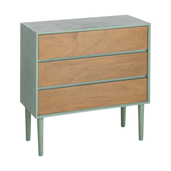 Cómoda Verde Dm Dormitorio 75 X 35 X 75 cm Cómoda Verde Dm Dormitorio 75 X 35 X 75 cm