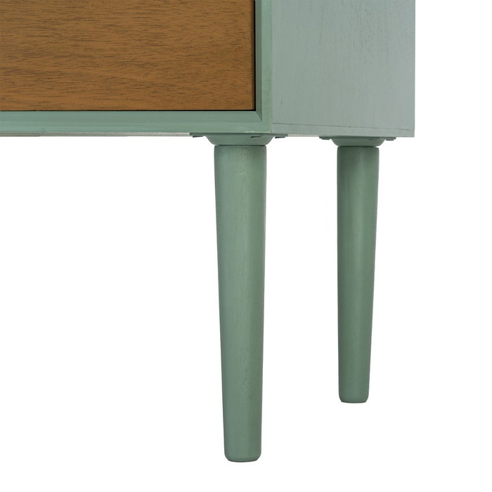 Cómoda Verde Dm Dormitorio 75 X 35 X 75 cm Cómoda Verde Dm Dormitorio 75 X 35 X 75 cm