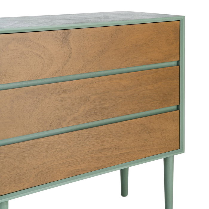 Cómoda Verde Dm Dormitorio 75 X 35 X 75 cm Cómoda Verde Dm Dormitorio 75 X 35 X 75 cm