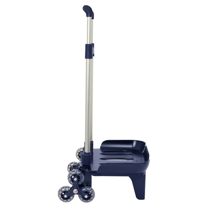 Safta Carro Portamochilas Plegable Triple Rueda Azul Marino