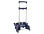Safta Carro Portamochilas Plegable Triple Rueda Azul Marino
