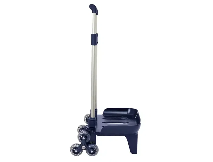 Safta Carro Portamochilas Plegable Triple Rueda Azul Marino