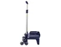 Safta Carro Portamochilas Plegable Triple Rueda Azul Marino