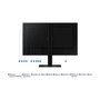 SAMSUNG Monitor LS24D604UEUXXE de 24 pulgadas Dual QHD IPS 100 Hz Negro
