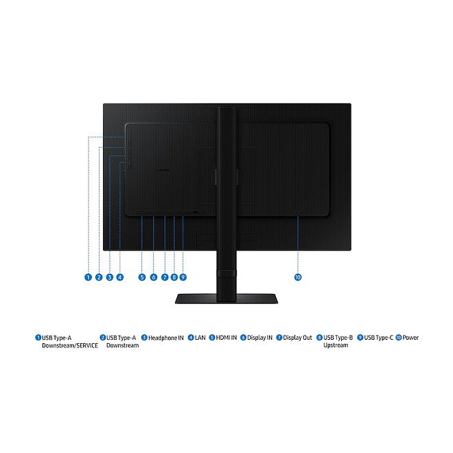SAMSUNG LS24D604UEUXXE Monitor de 24 pulg. Dual QHD IPS 100 Hz HDR
