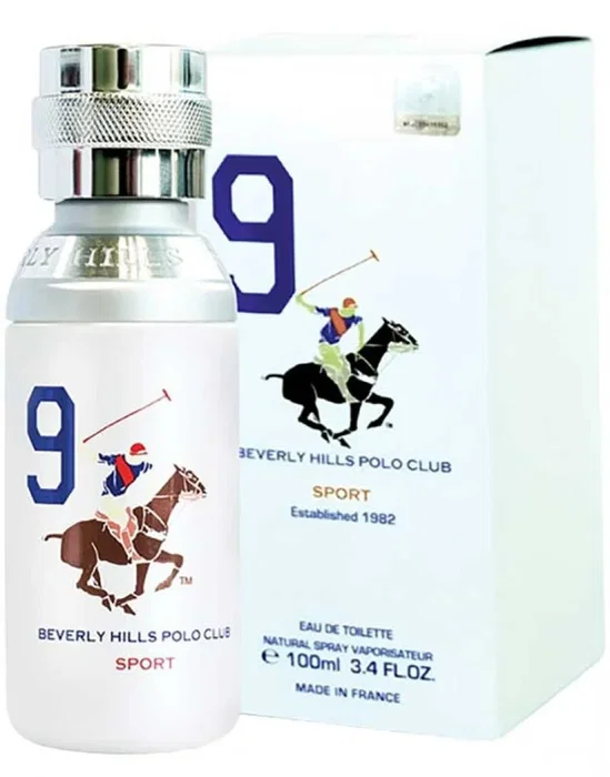 Beverly Hills Polo Club 1982 - Sport 9 Agua de Tocador para hombres 100 ml
