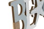 DKD Home Decor Decoración de pared Beach MDF Metal Multicolor