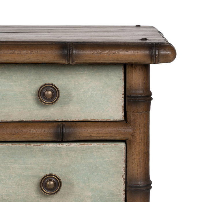 Cómoda Madera Mindi Dormitorio 95 X 45 X 85 cm Cómoda Madera Mindi Dormitorio 95 X 45 X 85 cm