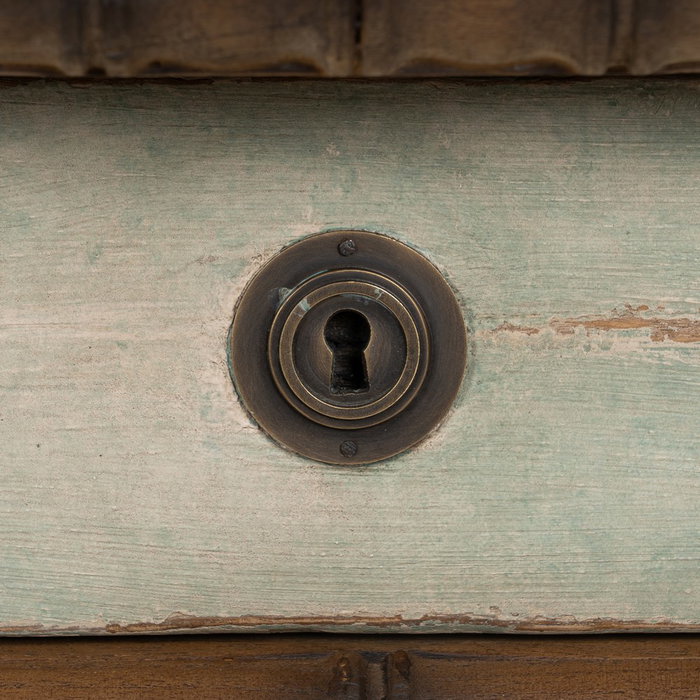 Cómoda Madera Mindi Dormitorio 95 X 45 X 85 cm Cómoda Madera Mindi Dormitorio 95 X 45 X 85 cm