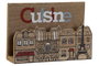 DKD Home Decor Servilletero MDF Multicolor Cuisine Paris