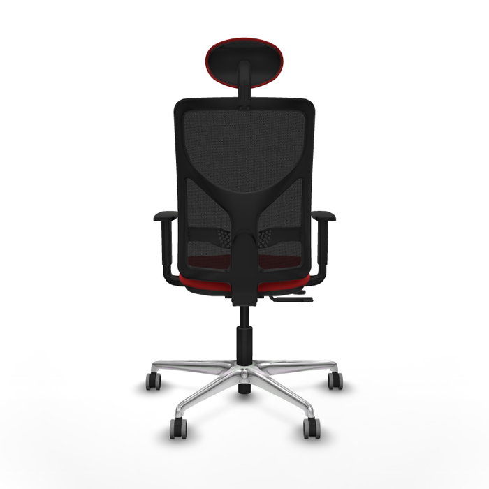PIQUERAS Y CRESPO Silla de oficina Motilla Sincro/Traslack Rojo y Negro PIQUERAS Y CRESPO Silla de oficina Motilla Sincro/Traslack Rojo y Negro
