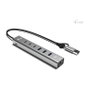 I-TEC Metal HUB 6 puertos USB-C/USB-A con LAN y Power Delivery 85W