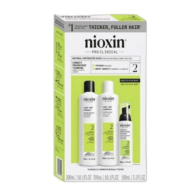 Nioxin Sistema 2 Kit Tratamiento para Cabello Natural con Debilitamiento Avanzado