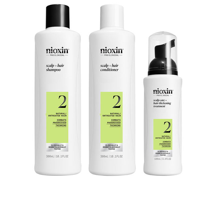 Nioxin Sistema 2 Kit Tratamiento Cabello Natural Debilitamiento Avanzado 3 Unidades Nioxin Sistema 2 Kit Tratamiento Cabello Natural Debilitamiento Avanzado 3 Unidades