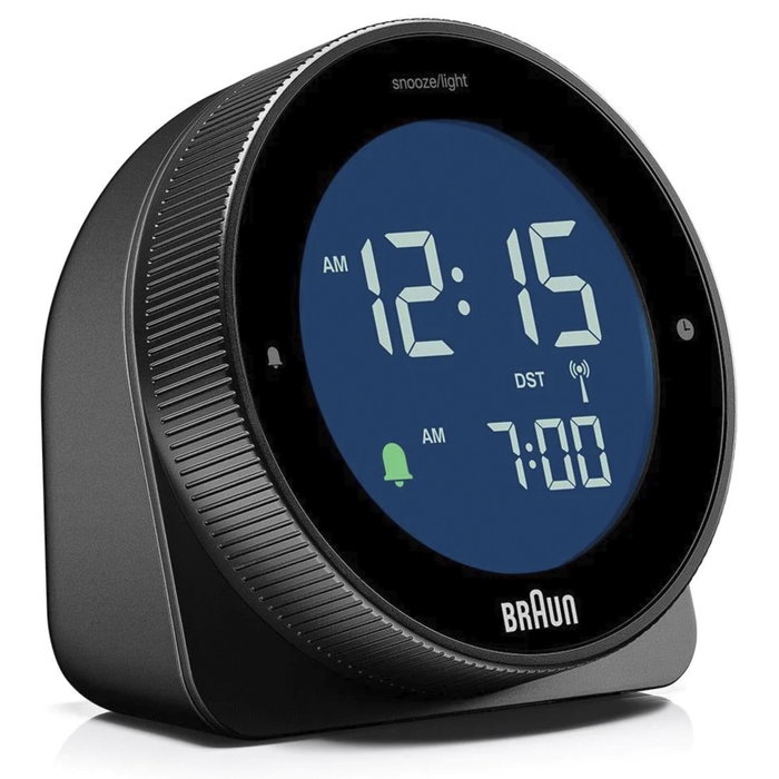 Braun BC 24 B DCF Reloj despertador digital negro Braun BC 24 B DCF Reloj despertador digital negro